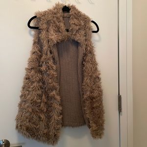 Reversible Faux Fur Vest